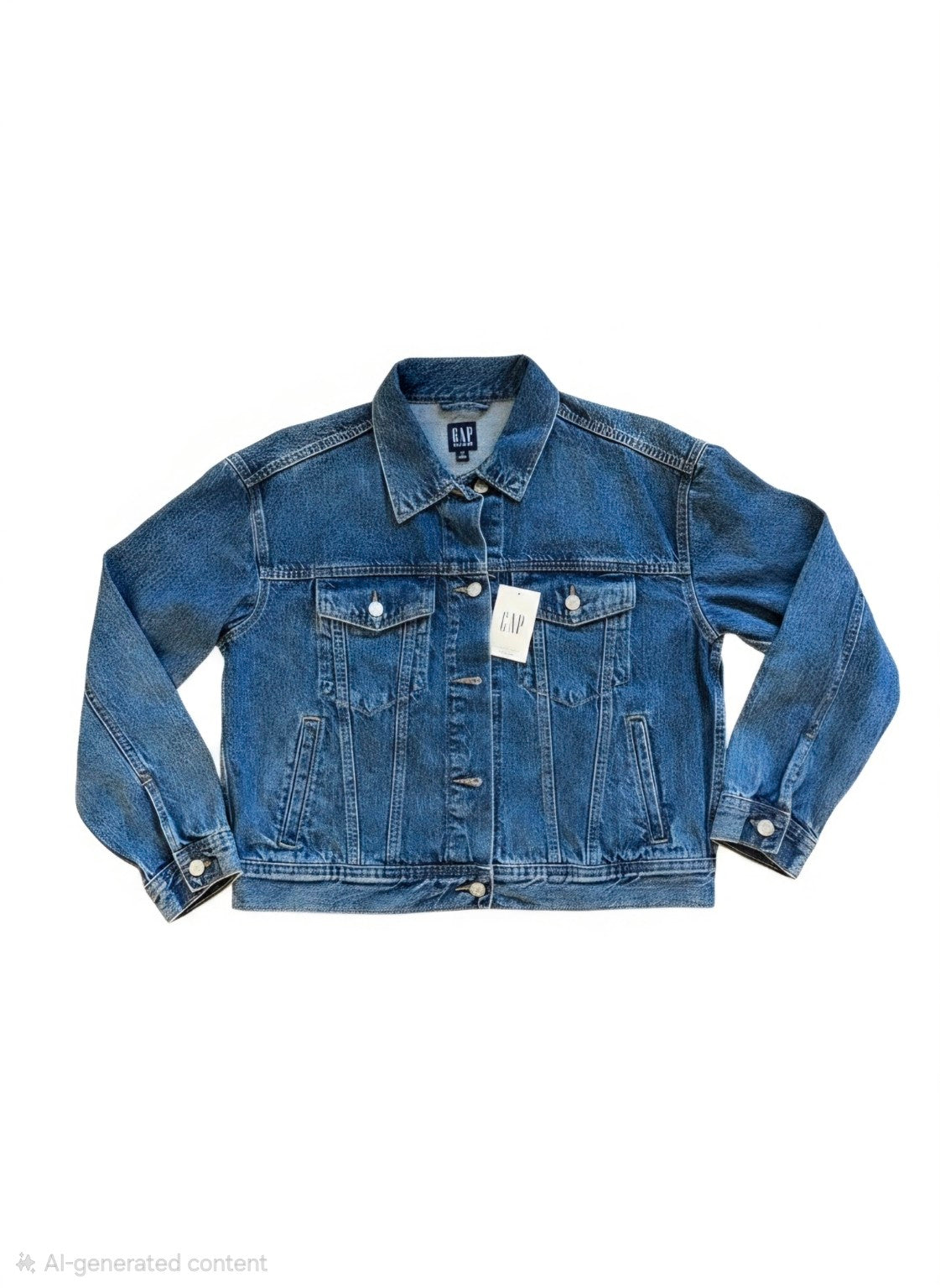 GAP Appliqué Lei Denim Jacket