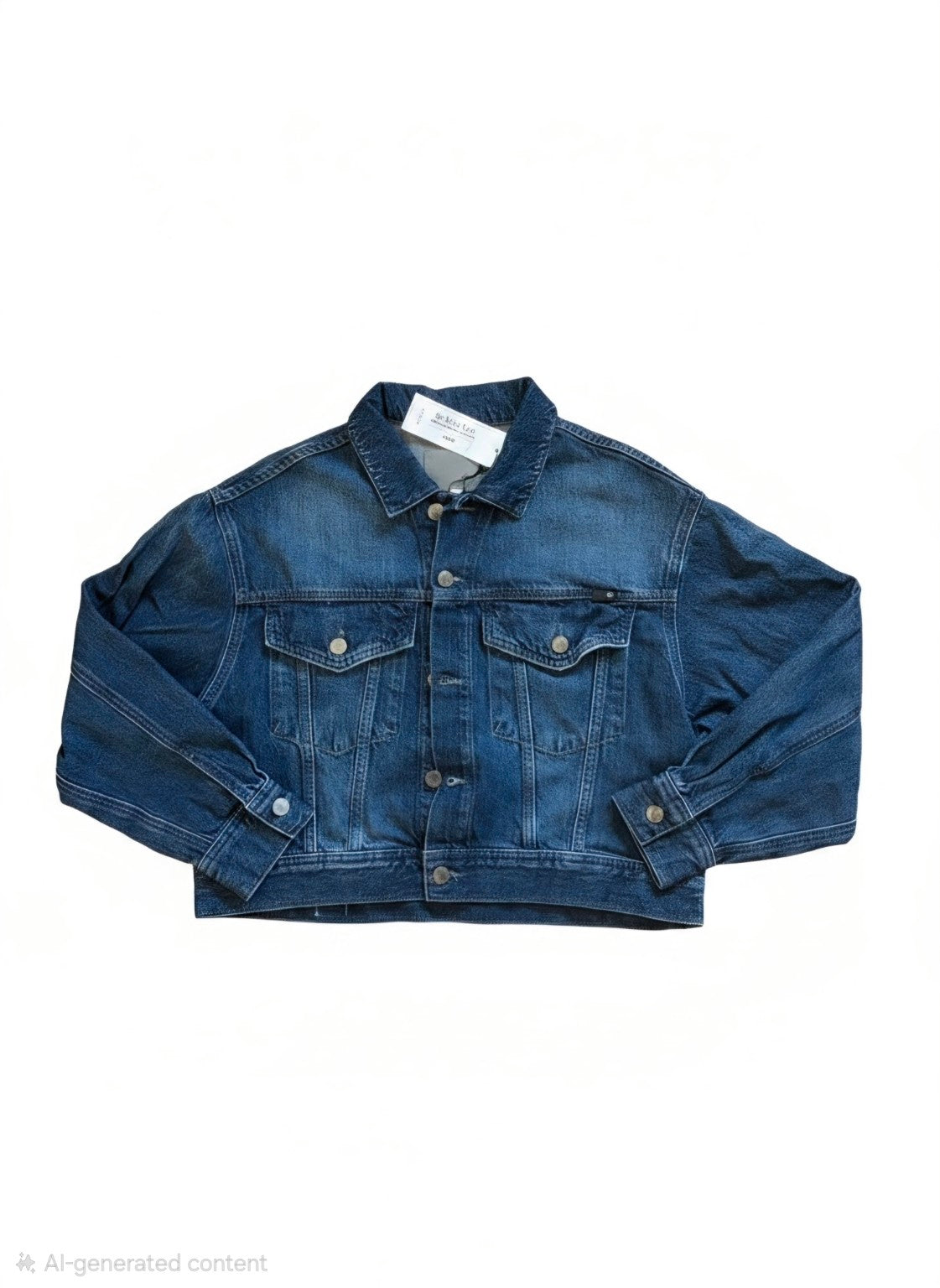 AG Women’s Appliqué Lei Denim Jacket