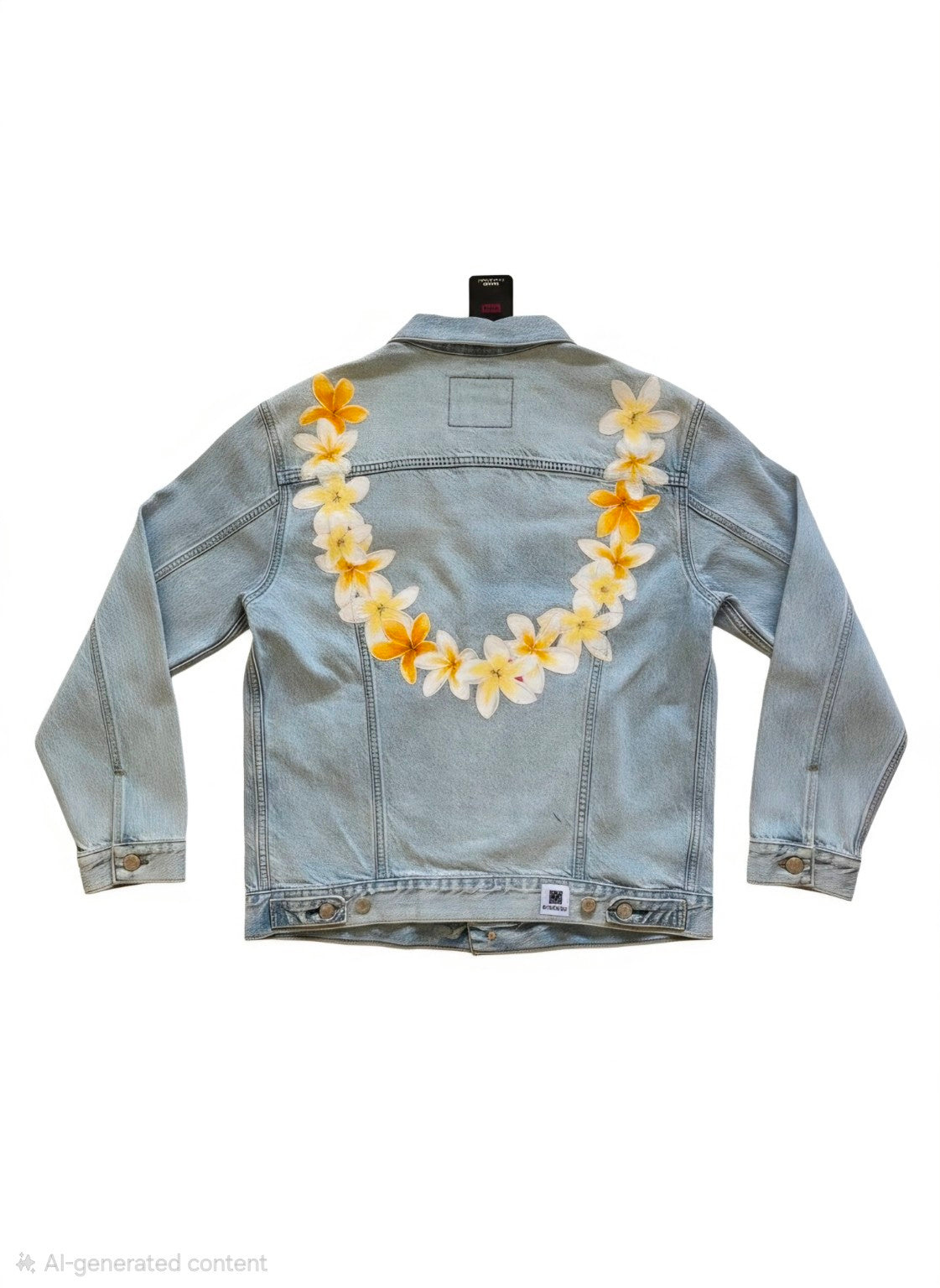 Levi’s® Premium Appliqué Lei Denim Jacket