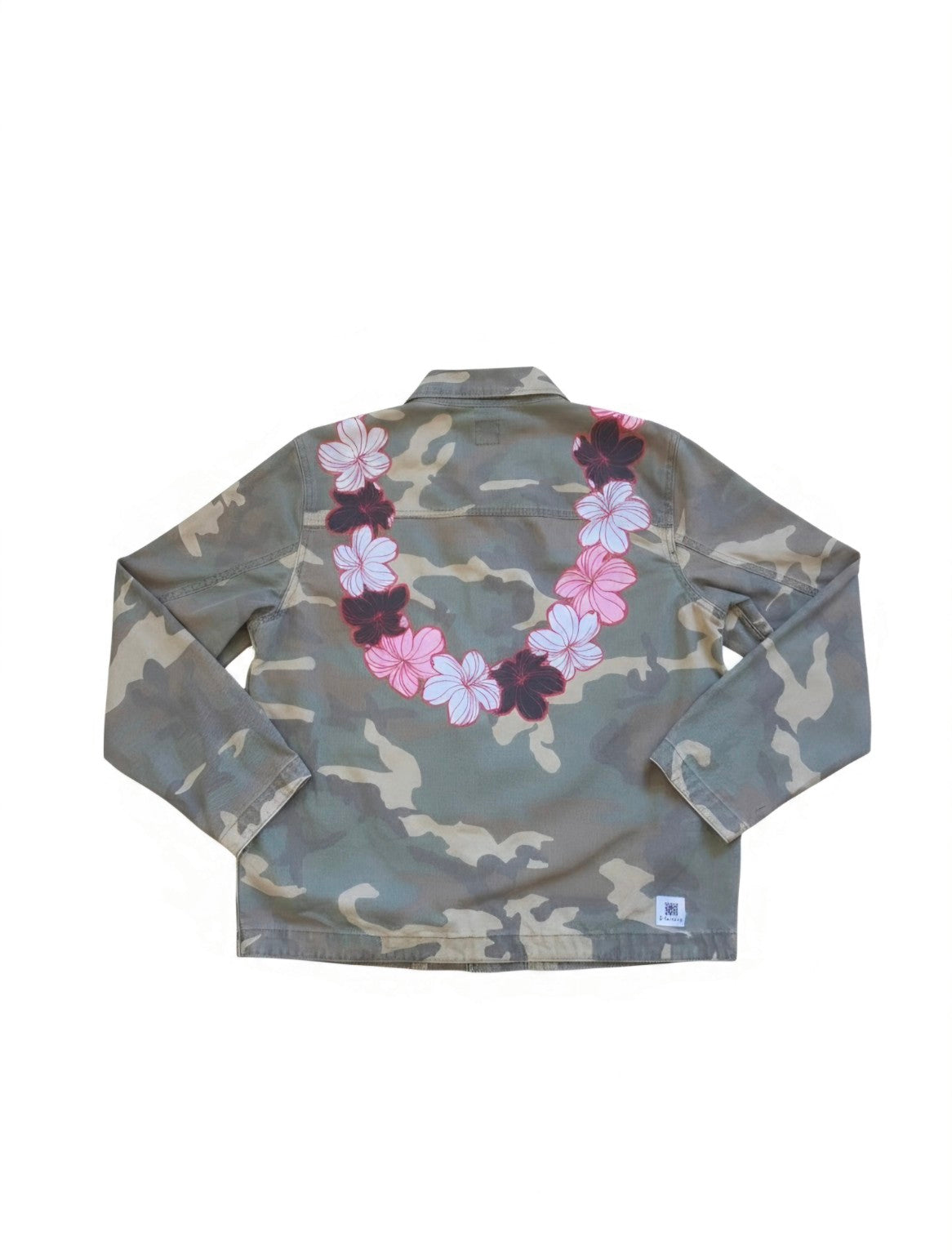 GAP Camo Appliqué Lei Jacket