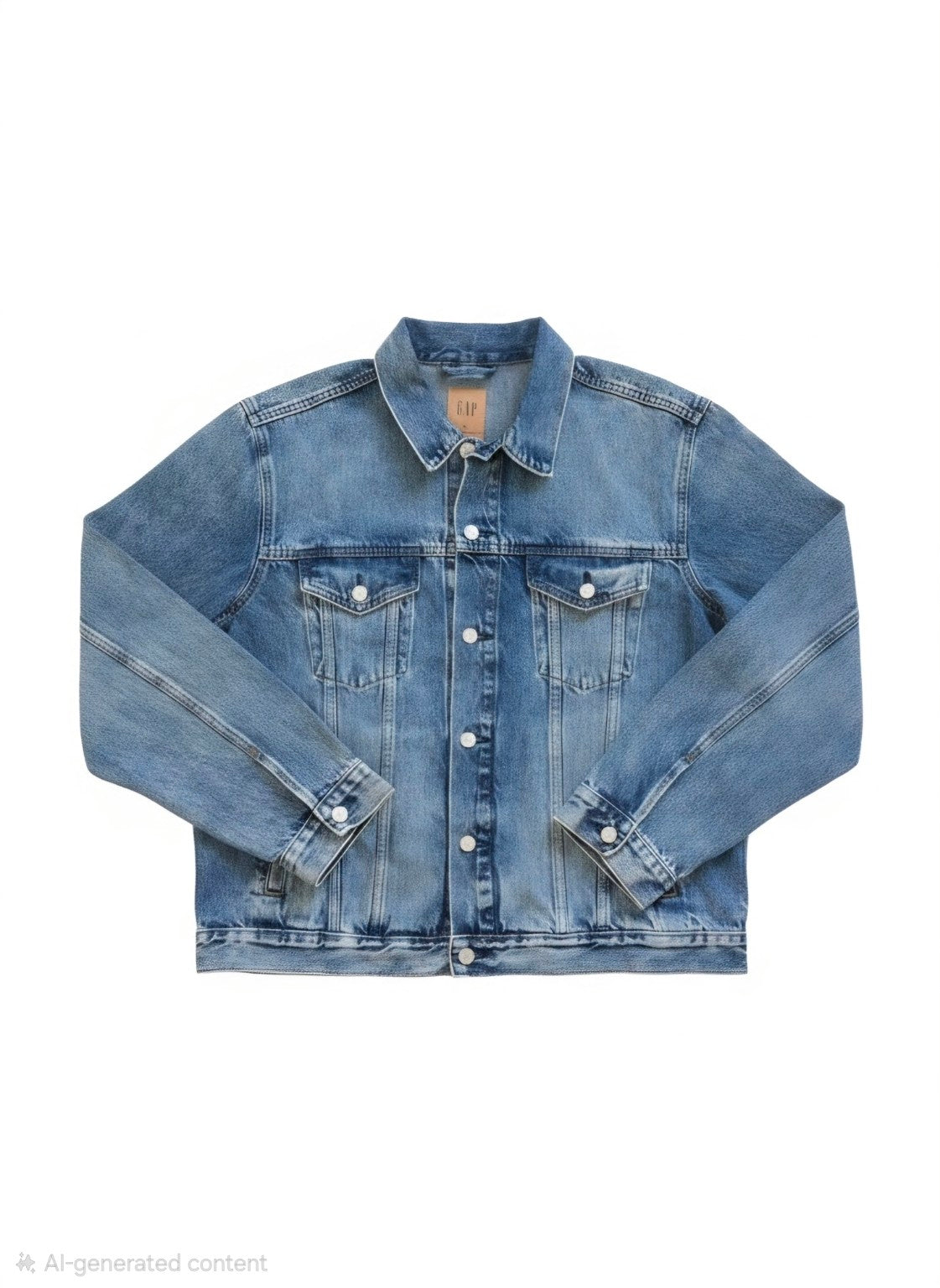 GAP Patchwork Denim Jacket