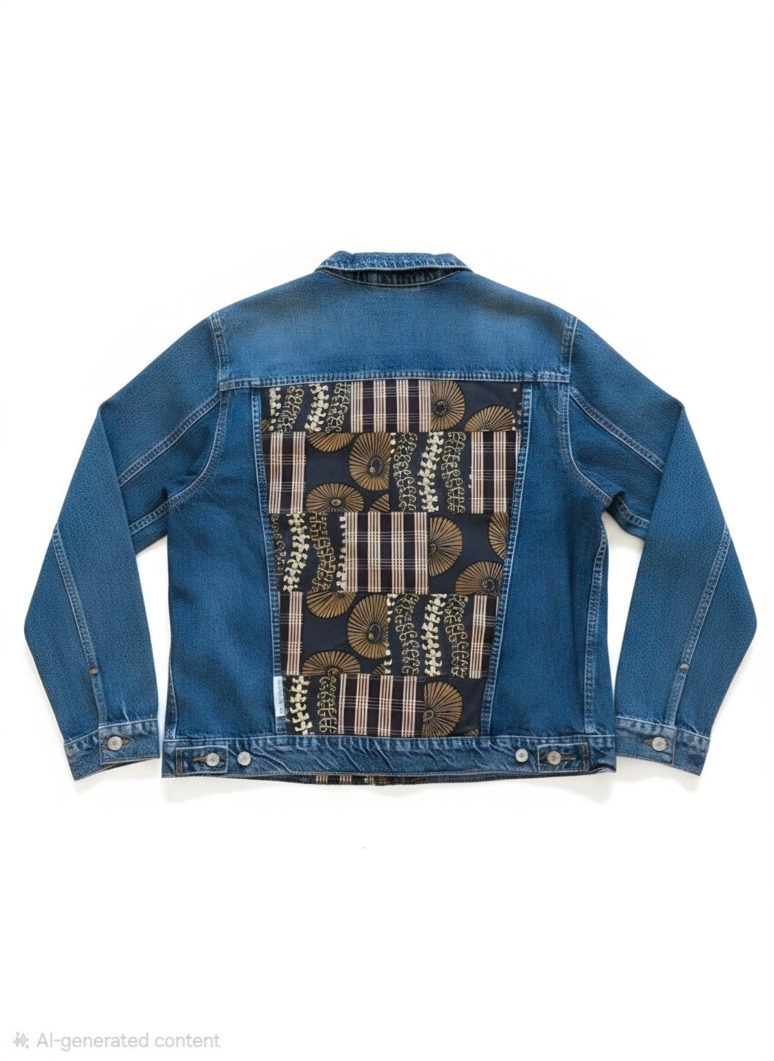 Lucky Brand Patchwork Denim Jacket