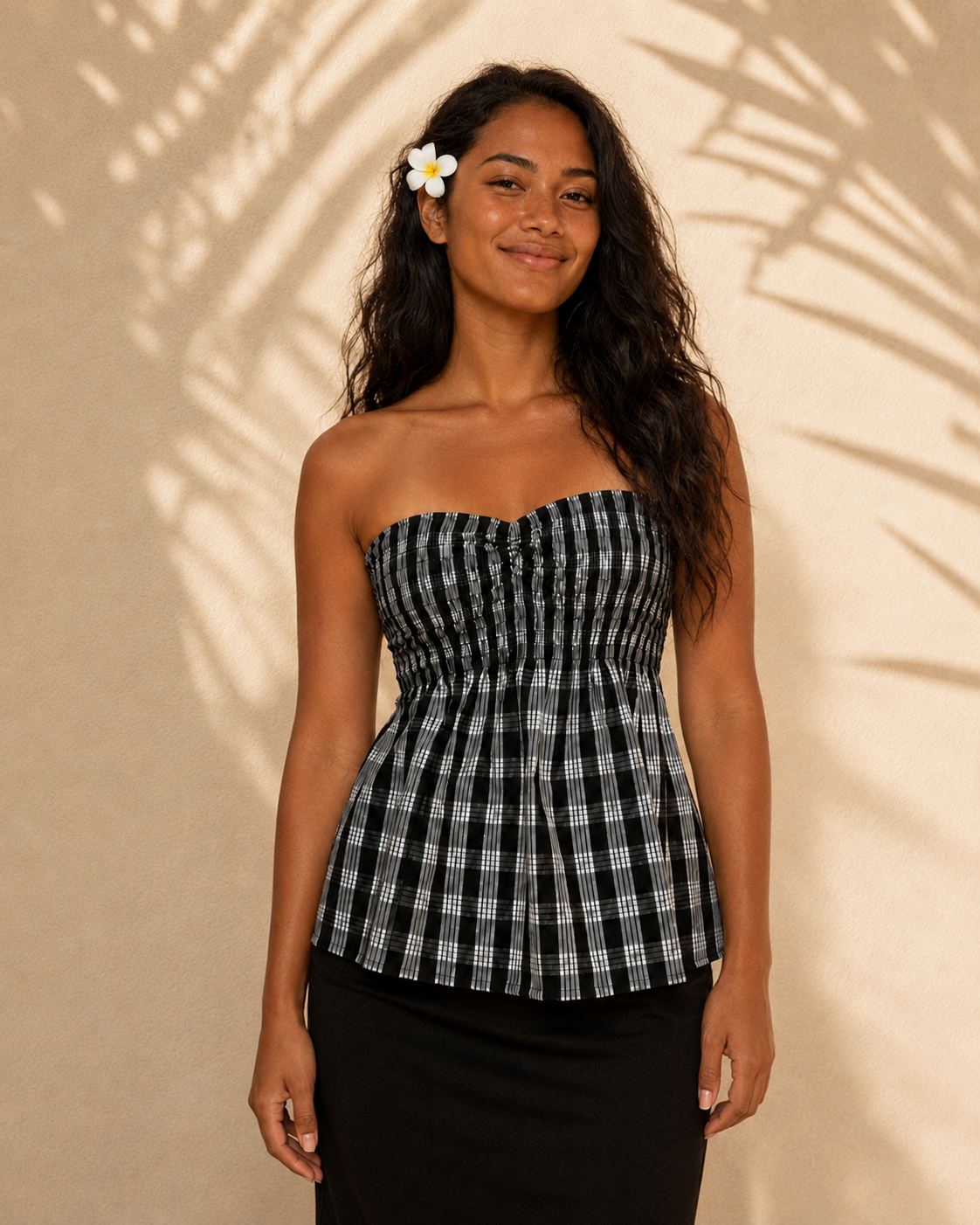 Palaka Babydoll Tube Top